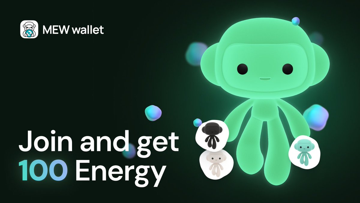 CryptoPros_'s tweet image. GM frens 🌞

Use my referral link so we can both collect these super cute @myetherwallet #NFTs!! ✨

download.mewwallet.com/3BZ07B?source=x

#MEWUniverse