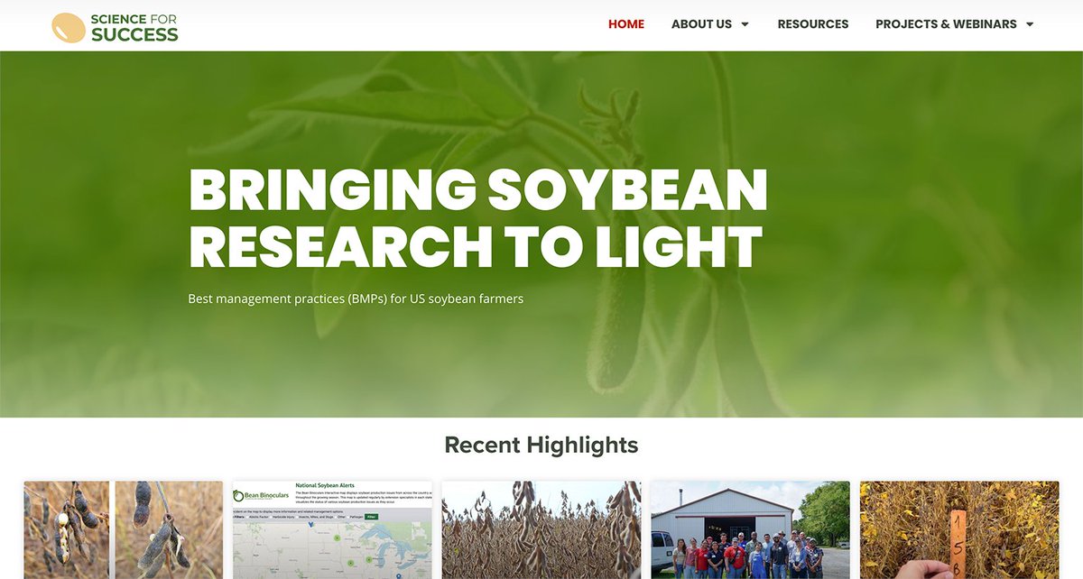 Science for Success (@soybeanscience1) on Twitter photo Our first ever Science for Success website is LIVE!
Explore the latest soybean research, a directory of experts, and a treasure trove of resources to help you grow smarter and farm better. Check it out here: soybeanscienceforsuccess.org
#ScienceforSuccess #soybean <a href="/CropNetwork/">Crop Protection Network</a> Our first ever Science for Success website is LIVE!
Explore the latest soybean research, a directory of experts, and a treasure trove of resources to help you grow smarter and farm better. Check it out here: soybeanscienceforsuccess.org
#ScienceforSuccess #soybean <a href="/CropNetwork/">Crop Protection Network</a>
