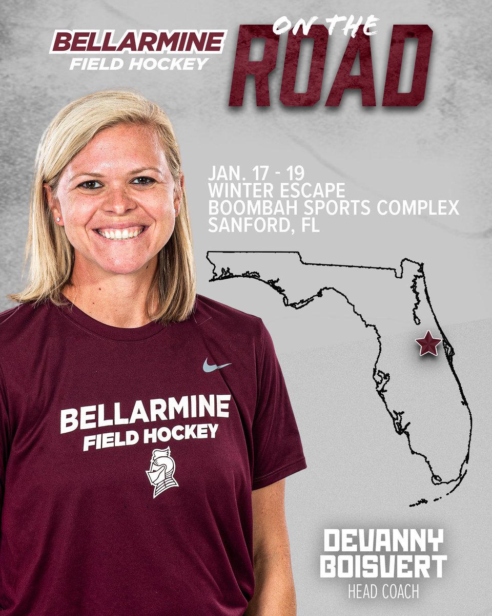 Bellarmine Field Hockey (@buknightsfh) on Twitter photo Heading to Florida this weekend to recruit at Winter Escape! Email your schedules to dboisvert@bellarmine.edu. ⚔️🏑 Heading to Florida this weekend to recruit at Winter Escape! Email your schedules to dboisvert@bellarmine.edu. ⚔️🏑