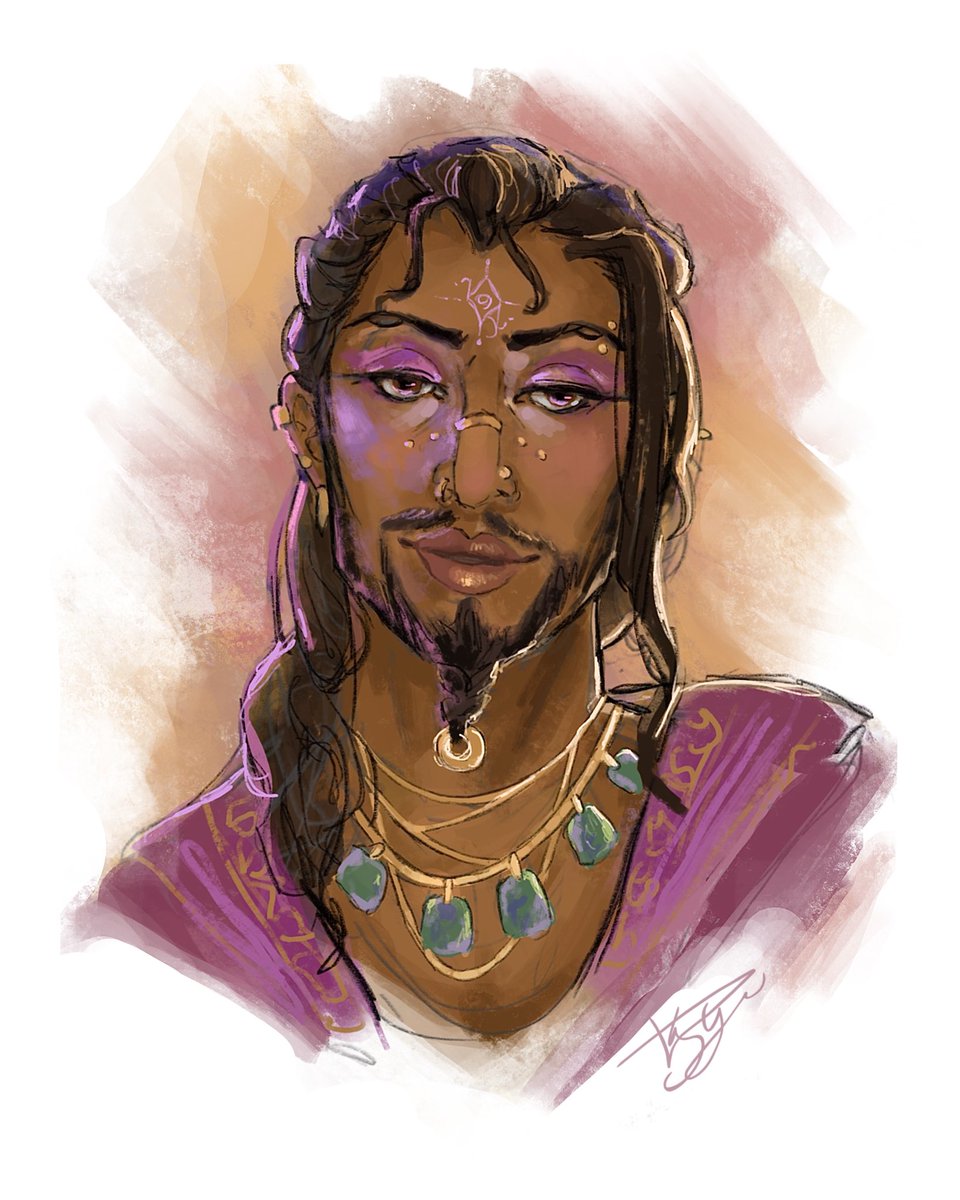 He’s glorious ✨💜 Realized I never posted my Gilmore art here!! So enjoy!

Shaun Gilmore created by <a href="/matthewmercer/">Matthew Mercer</a> on <a href="/CriticalRole/">Critical Role</a> #CriticalRole #criticalrolefanart