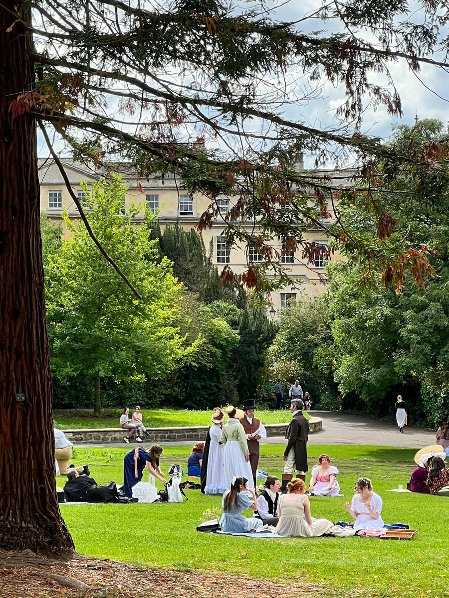 theoldbuilding's tweet image. An afternoon in Bath during the Jane Austen festival