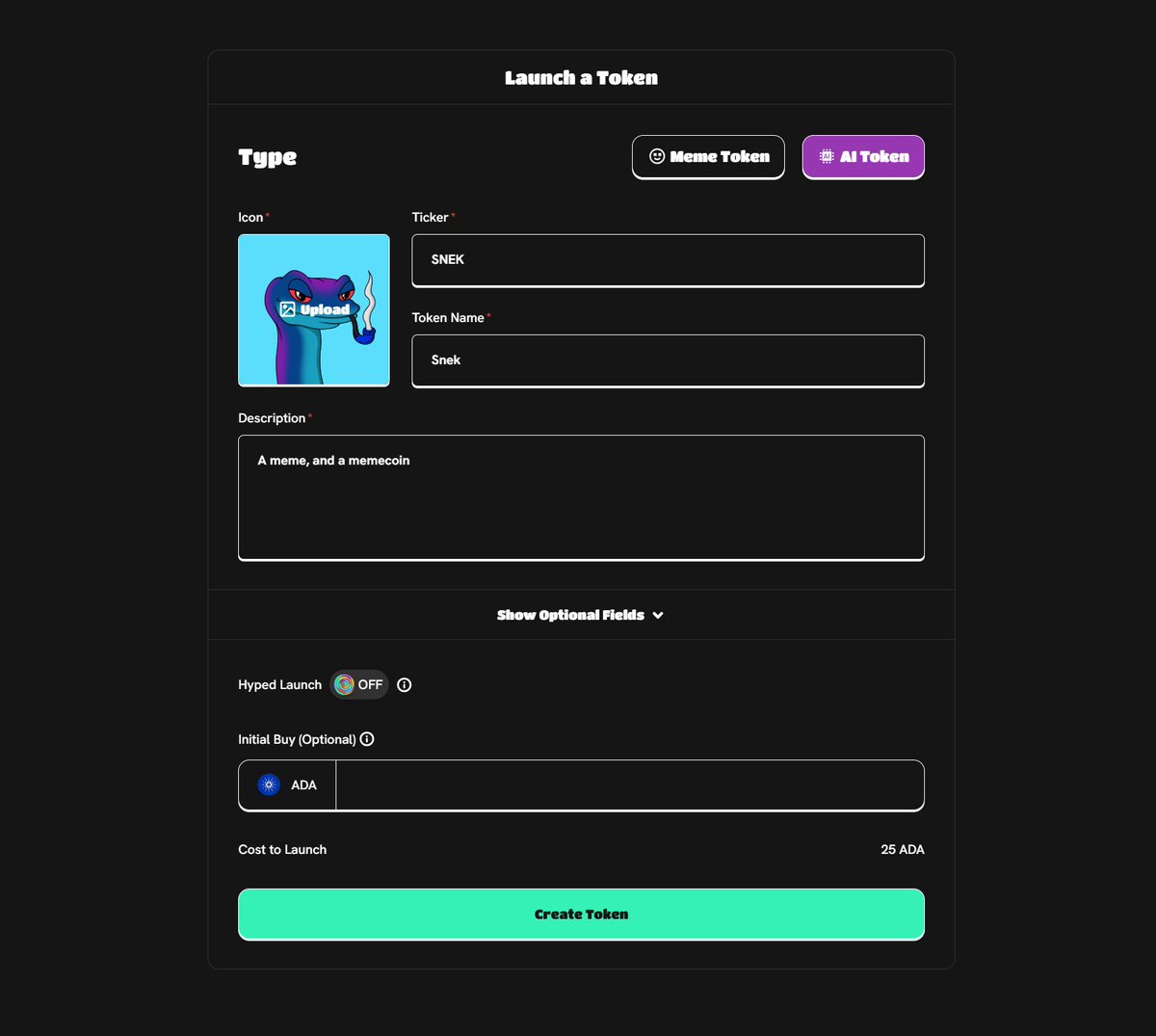 Launching a Meme or AI token? All on <a href="/snekdotfun/">Snek.fun</a>