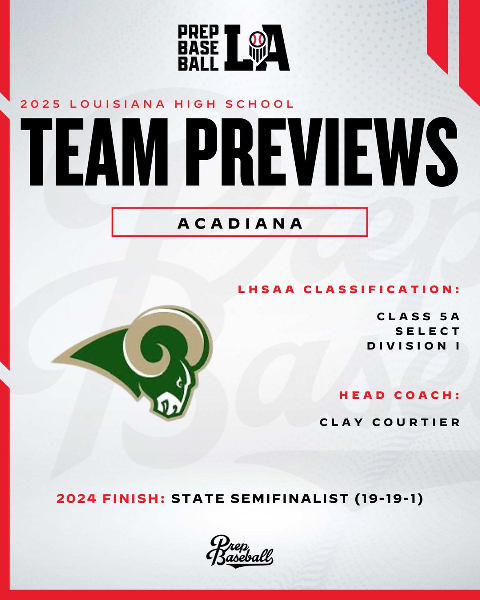 Prep Baseball Louisiana tweet media