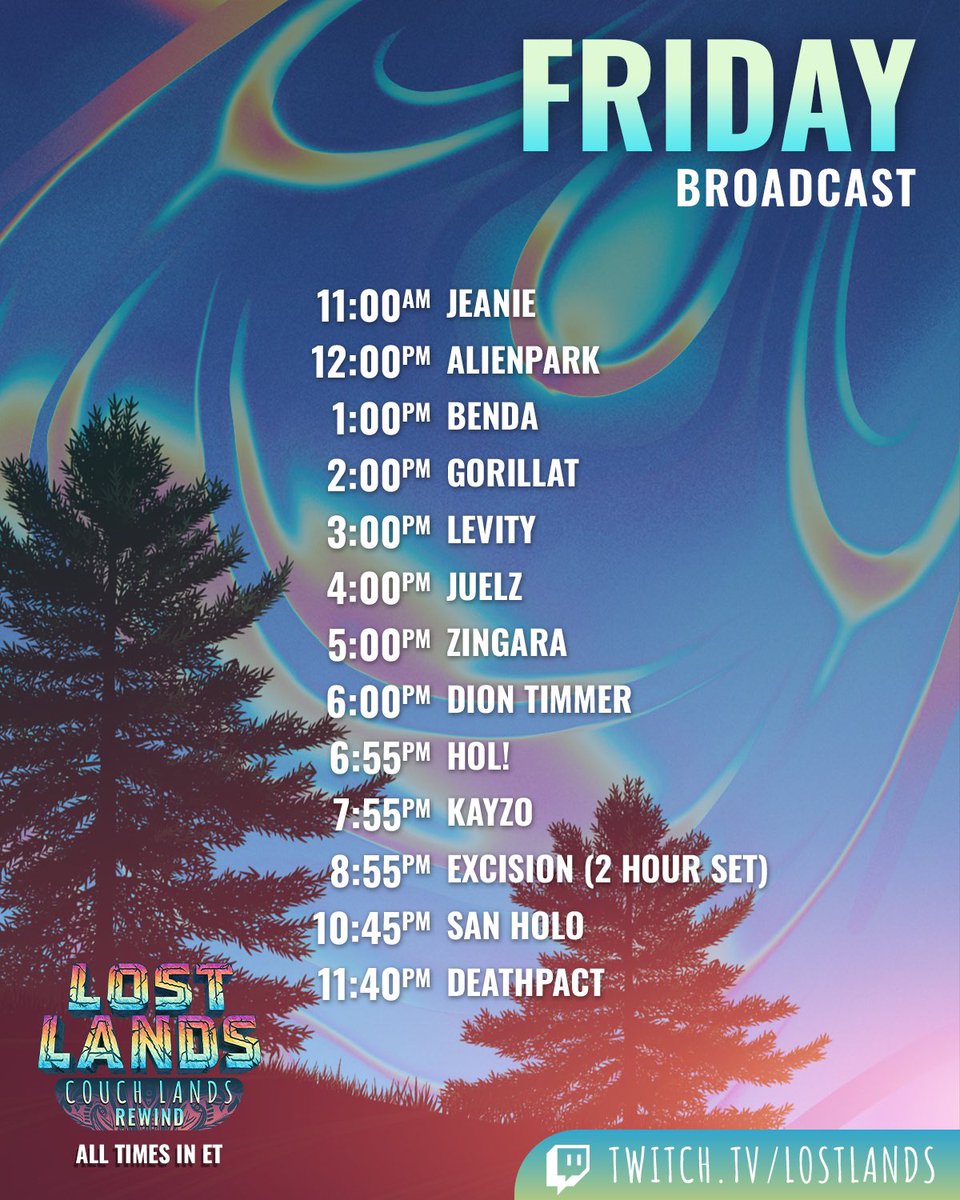 WE’RE LIVE COUCH LANDS FAM 🦖🦕

Tickets go on sale TODAY at 3pm ET!