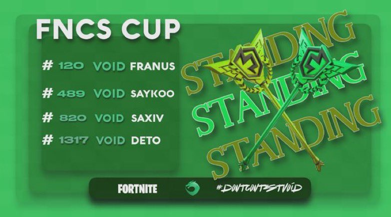 Void Esport tweet media