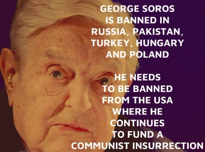 TrumpWeTrust's tweet photo. Prosecute #SorosVoterFRAUD in order to #NULIFY* this FRAUDULENT RADIO STATION MONOPOLY to #GeogreSoros a #NONcitizen & #UnitedStates' own #DomesticTERRORIST EXPELLED FROM #6Countries including where he's from #Hungary.
*A felon cannot profit from the FELONY he is involved in COMMITTING!
@RealDonaldTrump @SidneyPowell1 @GenFlynn
@JennaEllisEsq @RandPaul @DrPaulGosar
#IndictSOROS #SorosBeingFundedByAmerica to #DestroyAmerica #USMilitaryTribunalCourt #USSJC #USSupremeCourt @JudicialWatch @IntlCrimCourt
@KarimKhanQC @UN @UNHumanRights
@antonioguterres @volker_turk @UNOCHA
@UNGeneva @UN_HRC @hrw @EuroMedHR
@realAlexJones @Libertytarian @JamesOKeefeIII
@WallStreetApes @RealBroNat @RealStewPeters
@elonmusk @RepThomasMassie