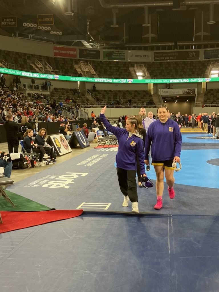 AthleticsHobart's tweet photo. Good luck to our Lady Brickies at the IHSAA Girls Wrestling State Finals today!  🧱💪

https://t.co/LzPU4oJIZg https://t.co/2w1BaByGuP