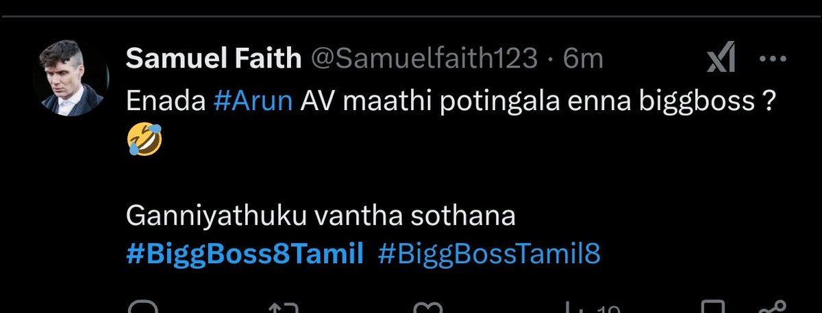 AshwiniSiv39751's tweet photo. #Muthukumaran𓃵 av mudiyurathukula suddenly avlo negative posts..@iam_vishnuvijay bro pls stop this nonsense. Ivlo tharam irangi uzhachi mela varavana negative potrayel pana yen nashta padreenga.. After all for 50 lakh money? Worst humans.. #BiggBossTamil8 #soundar https://t.co/g2GaqW2pXs