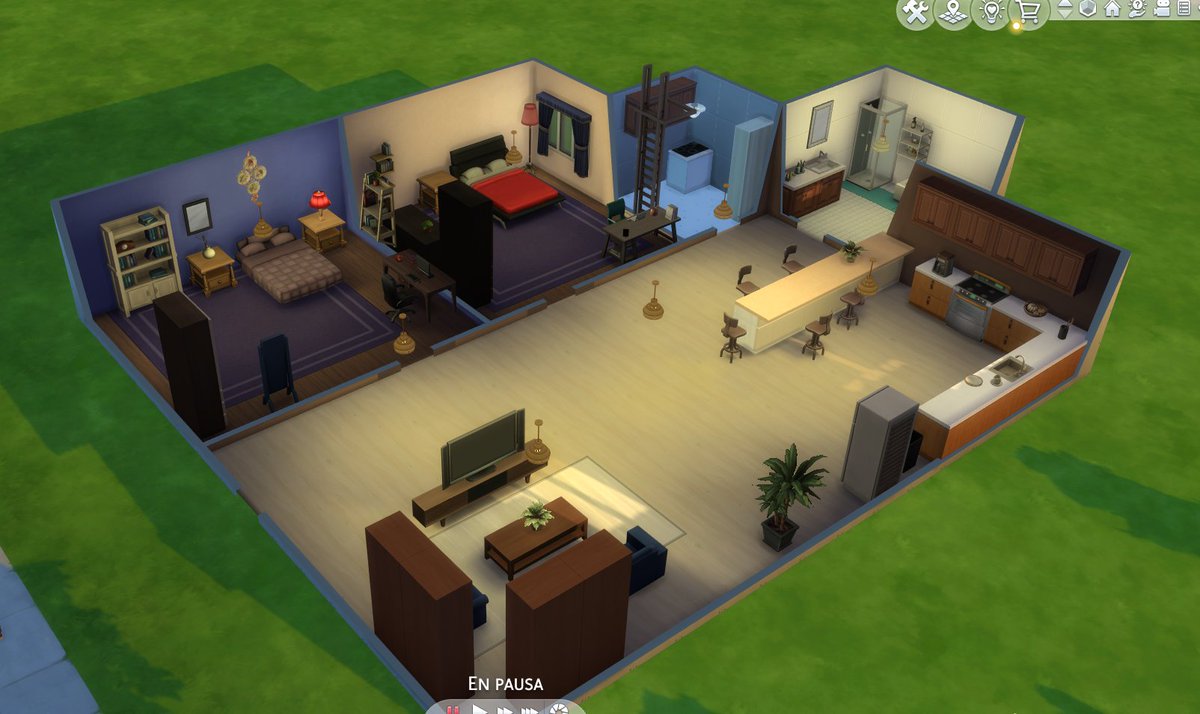 OliverSadEyes's tweet photo. Hice la casita de RedPhone en Los Sims :3
#RedPhoneVN https://t.co/G9FSBXOXt5