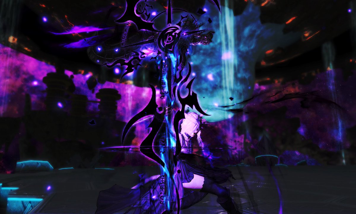 f___k0505's tweet photo. 久々の写真！✨️
リーパーでここは合いすぎてる😇
 #FF14  #FFXIV https://t.co/FZHg3v57ai