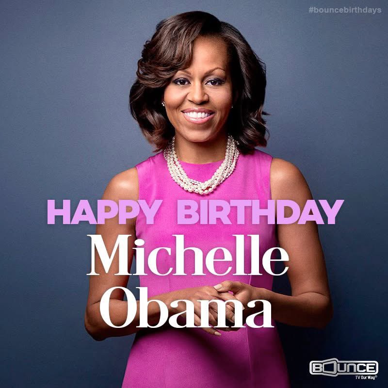 BlackDollarNtwk's tweet photo. Happy Birthday Michelle Obama! 🎉🎉🎉🎉 https://t.co/JSqqMFbKjq