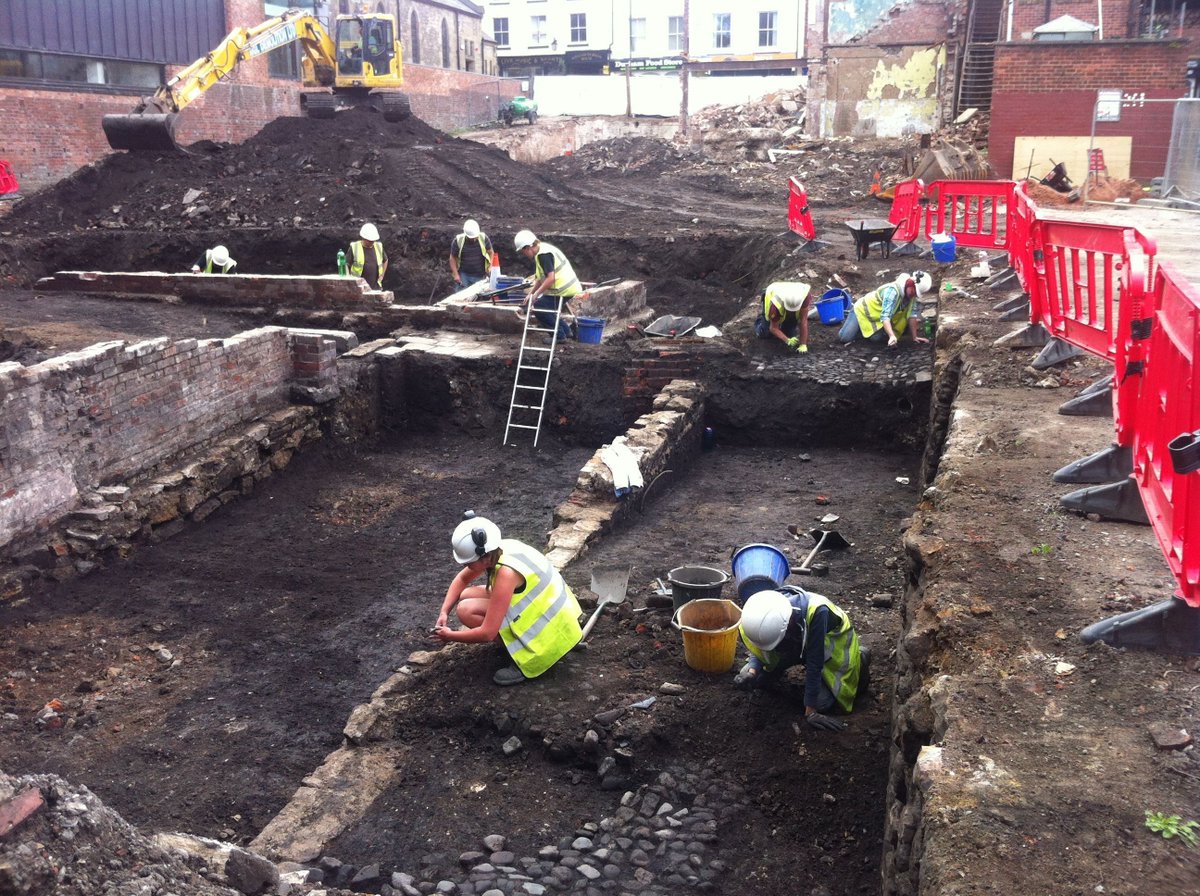 AddymanArch's tweet image. Happy new year! Pleased to see the new edition of Archaeologia Aeliana out, featuring our work with Archaeological Services Durham University at the Claypath. 2000 years of Durham history revealed including the city's earliest human remains, horse harness and medlar! #ArcDurham