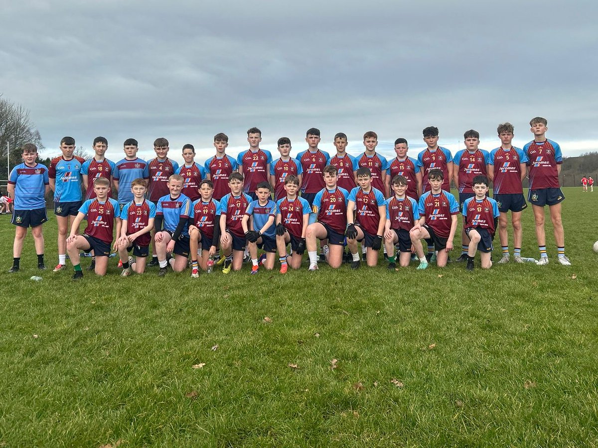 Our Year 9 boys got off to a flyer in their first round Ennis Cup fixture today against St. Patrick's Academy Dungannon. Well done men.