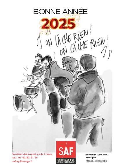 Le SAF (@syndicatavocats) on Twitter photo 