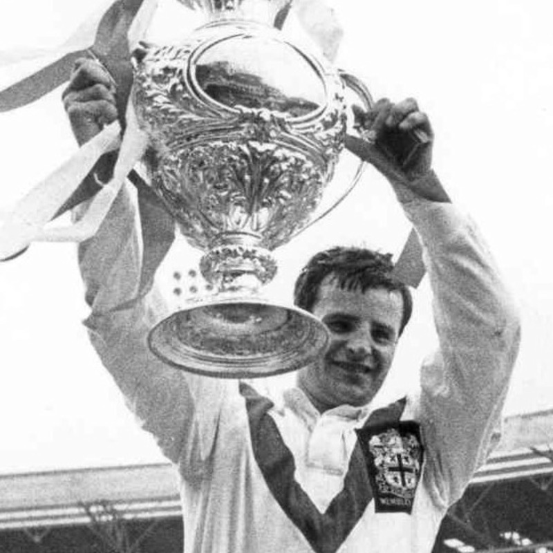 Saints1890's tweet photo. The family of legendary Saint Alex Murphy have made a plea to help locate his Challenge Cup winners' medals or any other items of memorabilia from his illustrious career.

If you would like to return anything, we can accept them at the TWS to give back to Alex and his family.