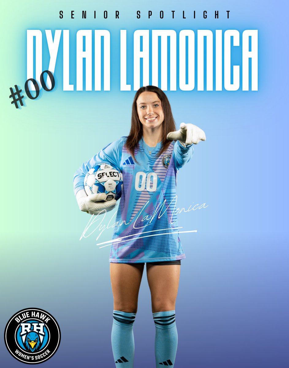 ✨Senior Spotlight!✨
Dylan has been a member of the varsity for 4 yrs! She’s been a force for in goal, &amp; was elected a Sr captain! She will attend East Central University where she’ll pursue a degree in Business Administration &amp; continue her soccer career! We’ll miss you, Dylan!