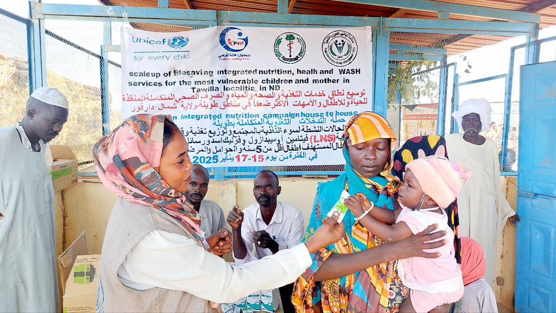 UNICEFSudan's tweet image. 📍North #Darfur.

@UNICEF &amp;amp; partners just concluded a nutrition campaign reaching some 23,000 children &amp;amp; 9,000 pregnant &amp;amp; lactating women with life-saving services.

Yet the needs remain immense and much more must be done to reach those in need.