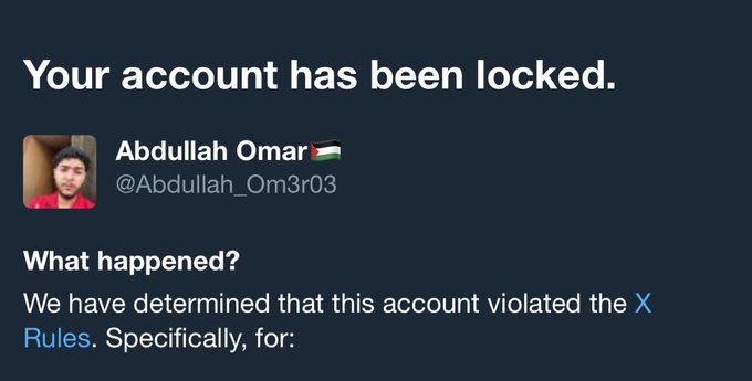 Abdullah Omar🇵🇸 tweet media