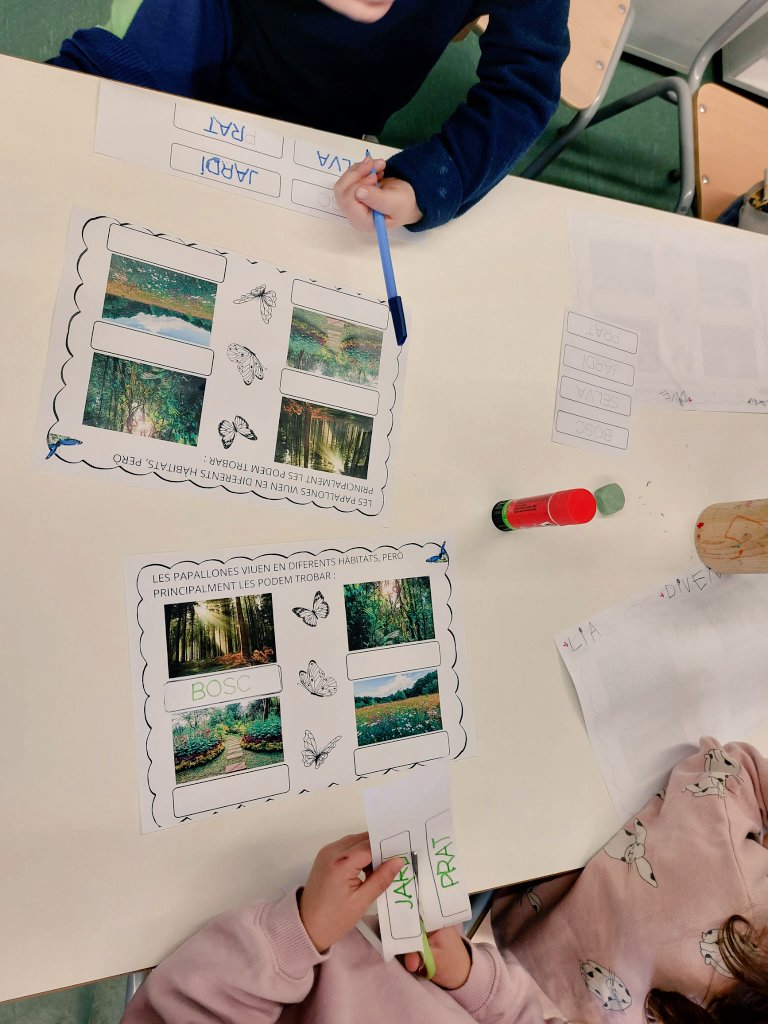 Els alumnes d'I4 seguim amb els projectes del nom de la classe i estem aprenent moltes coses sobre els cavalls i les papallones.🐎🦋