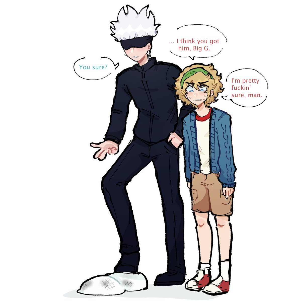 Got pissed off so I drew Gojo beating C!dream’s ass 
#dsmpfanart #gojosatoru #tommyinnitfanart