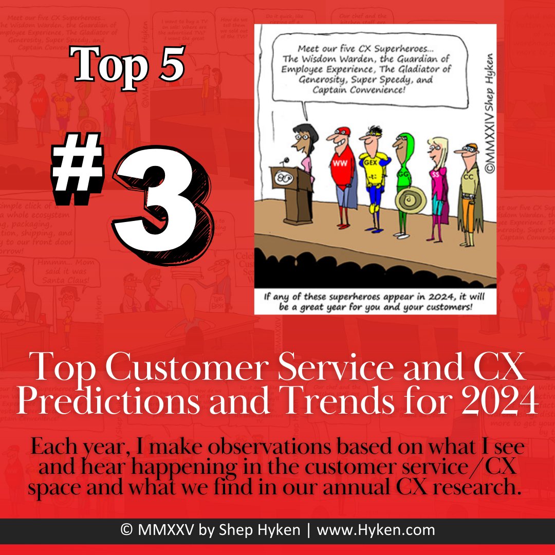 Hyken's tweet photo. Subscribe to the Shepard Letter.
https://t.co/ZxqKpcaH2Y
#customerservice #customerexperience #CX #customerservicetips #customerservicetraining https://t.co/mpR037GfZA