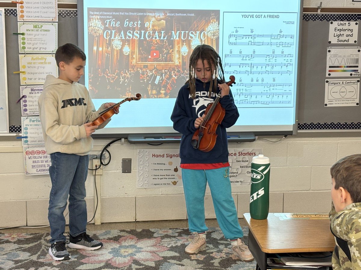 MESaacps's tweet photo. @AACountySchools Third grade students shared how instruments can change pitch during their CKLA lesson! https://t.co/TvSd6pr2eA
