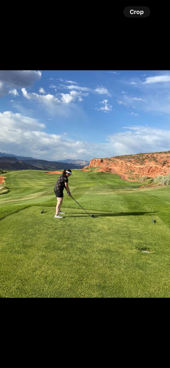 Missing swinging a club in the warm without my body hating me every swing