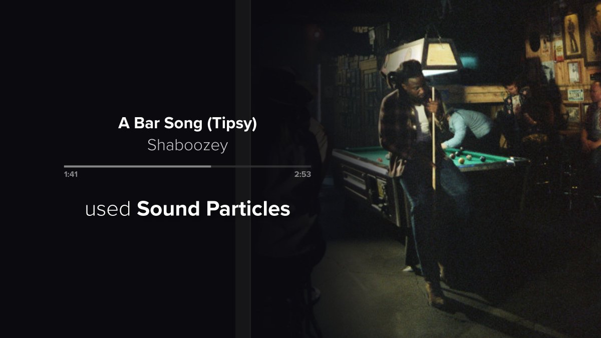soundparticles's tweet photo. π A Bar Song (Tipsy) used Sound Particles' software!
#Music #producer #musicproducer #musicians #musicproduction #musicstudio #musicengineer https://t.co/cAGoBs5ycy