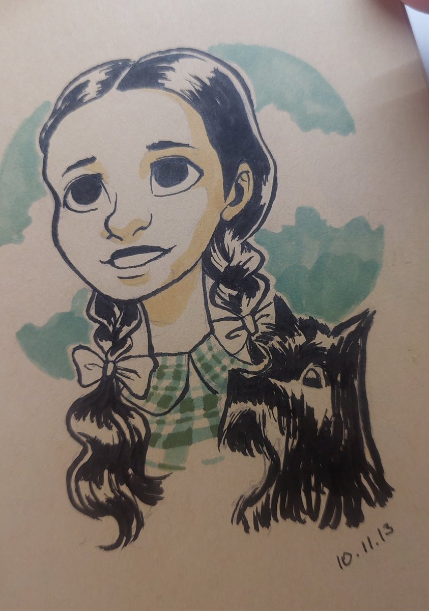 I miss going out and use my brushpen to do random sketches.

2013 