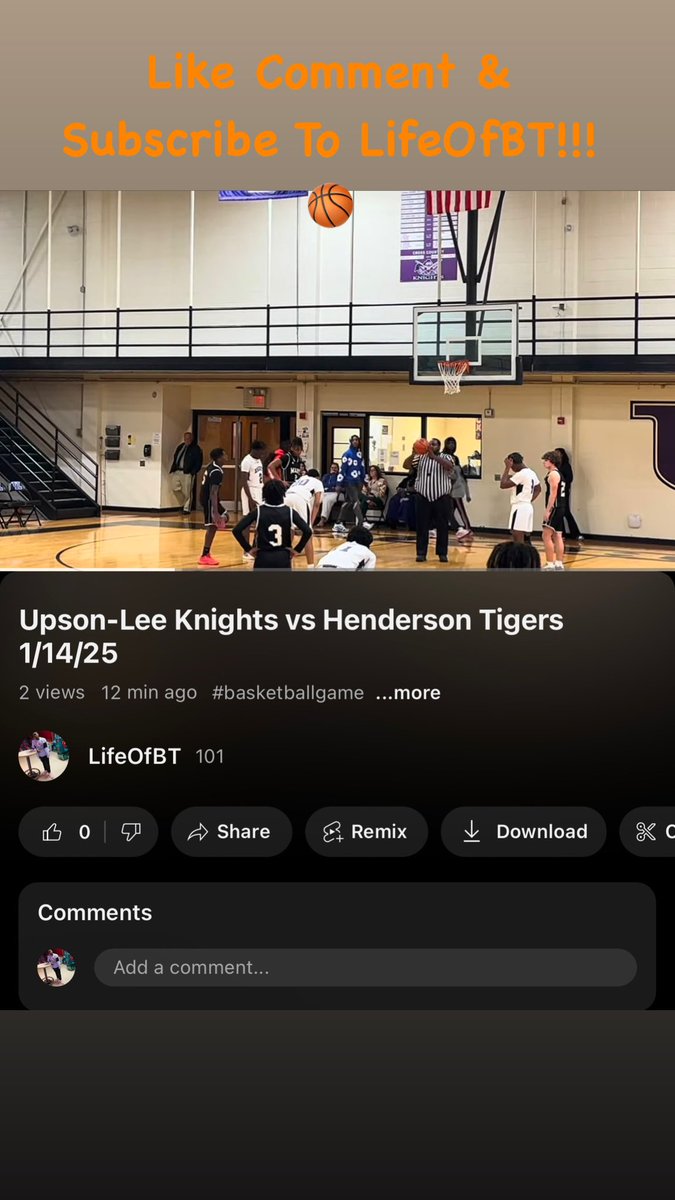 BranterickA's tweet image. youtu.be/xjndwHusctE?si… #basketball  #ballislife #hoopsession #YouTubers  #upsonleebasketball  #middleschoolbasketball