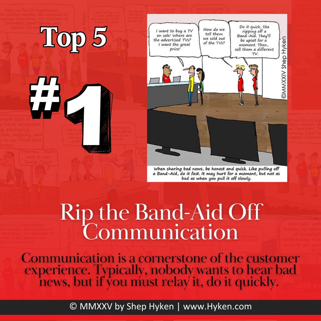 Hyken's tweet photo. Subscribe to the Shepard Letter.
https://t.co/ZxqKpcaH2Y
#customerservice #customerexperience #CX #customerservicetips #customerservicetraining https://t.co/IxvJuPYcwG