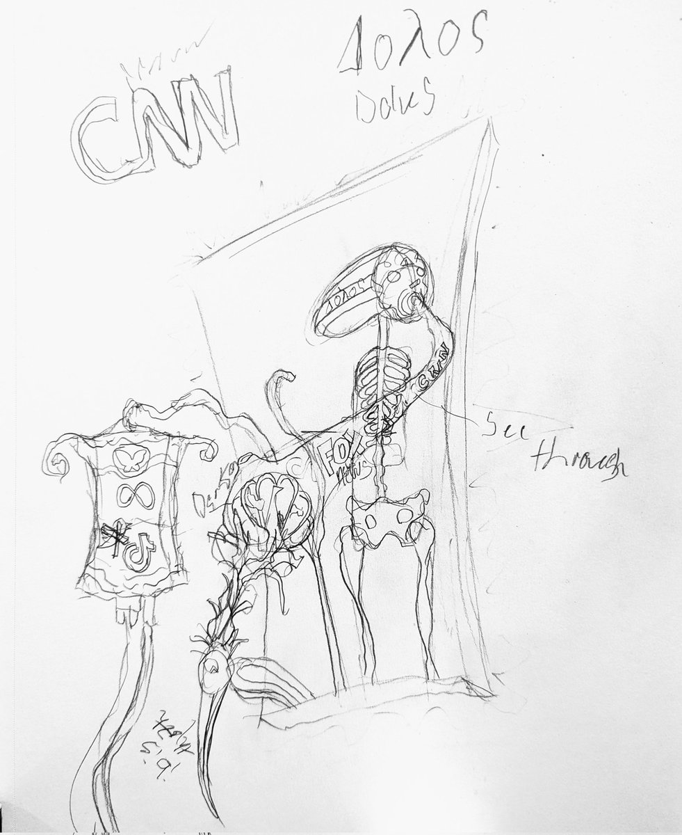 RayMCarney's tweet photo. Untitled
Wip
Pencil on paper
Detail of
#illustration
#influence
#glassdick
#news
#socials
#robots
#crutches
#dolus
#control
#tvman
#wip
#newshit
#acidpop
#surrealism https://t.co/emONb0SWBm