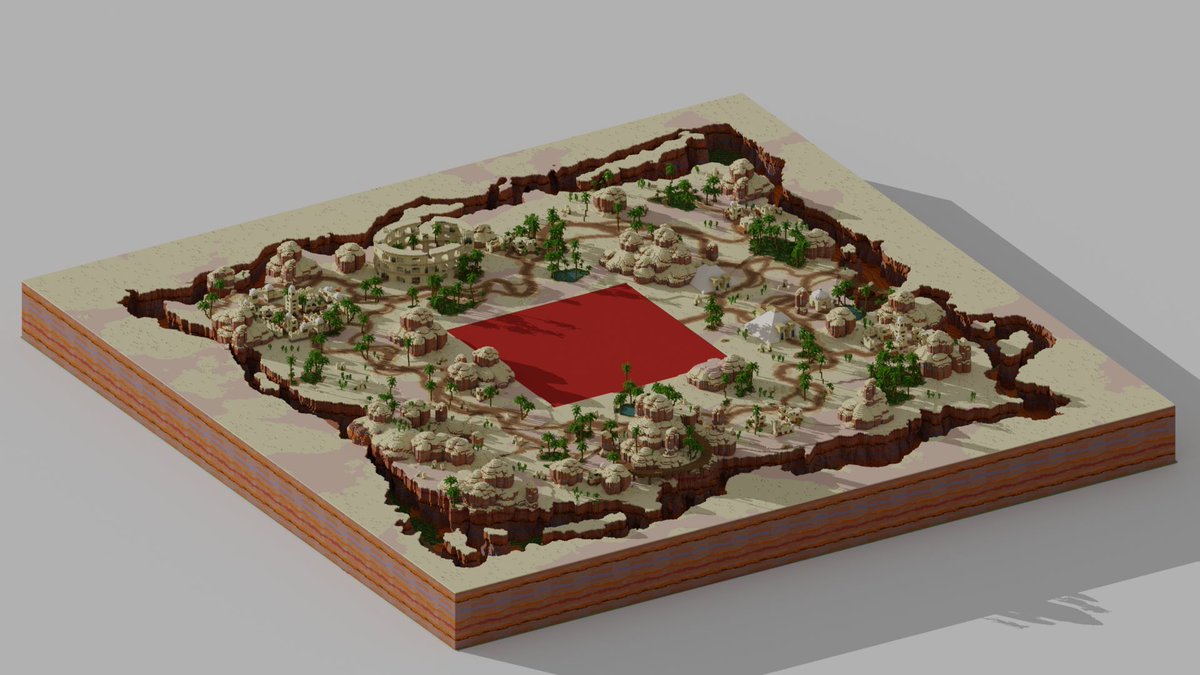 MinehubBT's tweet photo. Mesa Warzone 800x800 with 6 Events 💵 Non- unique sale 💵

🛒 Buy it here: https://t.co/0p14wcXblL 

⚒ Find all our creations or place an order: https://t.co/GkAVDgCelw!🎟️

#minecraft #minecraftbuilds #minecraft建築コミュ #マインクラフト https://t.co/OhDBB9DjDc