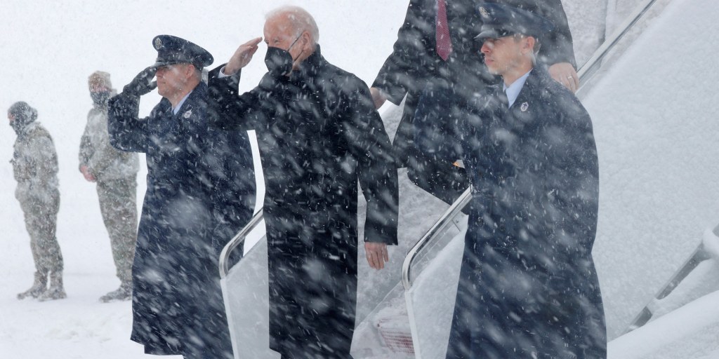 Guess who isn't afraid of snow and cold