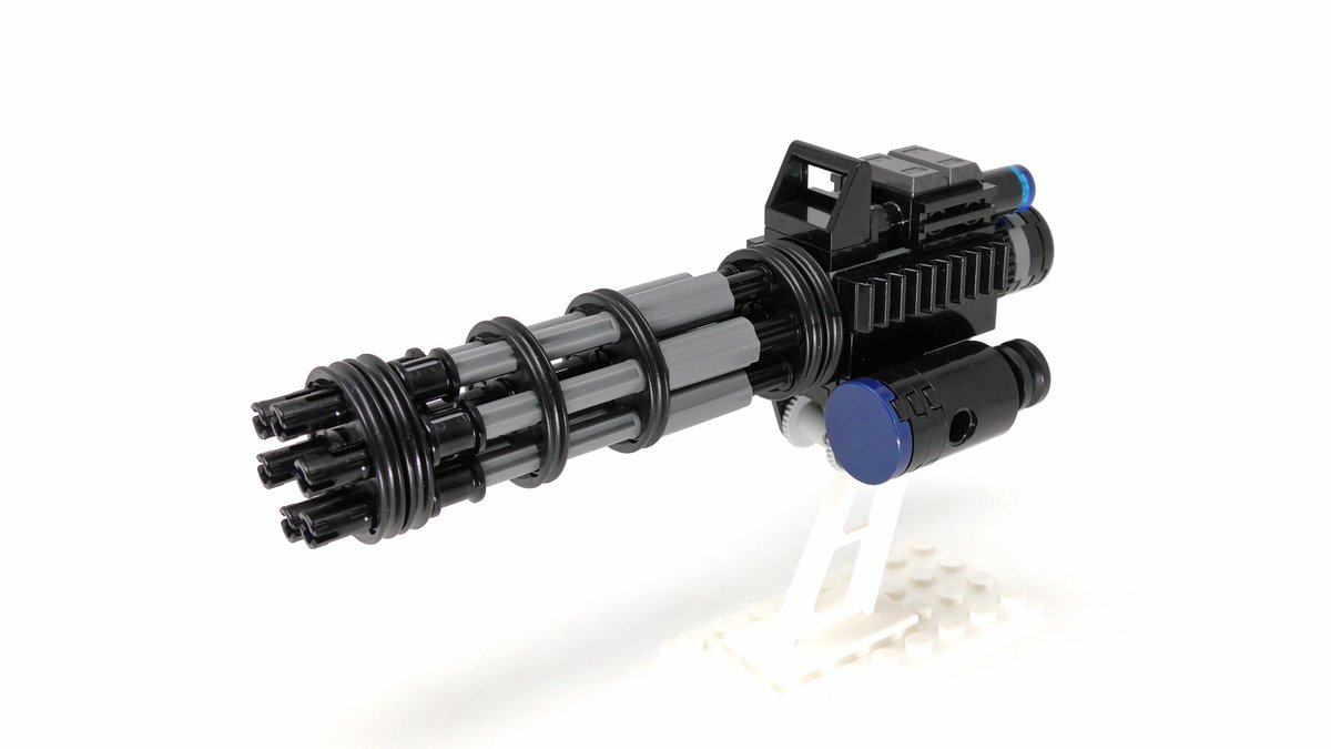 mishima_prod's tweet photo. レゴでガトリング砲を作りました。
現在作成中のロボに持たせる予定です。

[LEGO Minigun]
#LEGO #minigun #gatling #chaingun #レゴ https://t.co/23K6y2FYpp