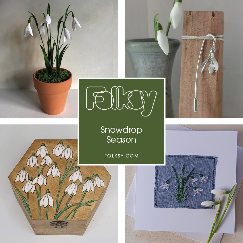 photofairytales's tweet image. Have you spotted any snowdrops yet? Here's a few gorgeous snowdrop creations by my fellow @folksy sellers:

Paper Snowdrops, Florrie's Paper Flora
Brooch, Rock Rose Jewellery
Card, The Camel's Cap
Pyrography Box, Crafty Nature

#folksyfriday #springvibe #supportsmallbusiness