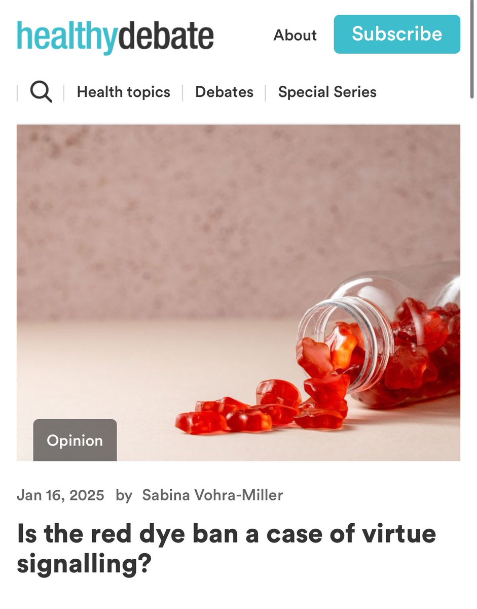 Sabina Vohra-Miller (@sabivm) on Twitter photo Is this truly a battle worth fighting?
Wasteful depletion of time, energy and resources on issues that ultimately will have little to no impact on our overall health and well-being hardly seems efficient.
My latest for <a href="/HealthyDebate/">Healthy Debate</a>
healthydebate.ca/2025/01/topic/… Is this truly a battle worth fighting?
Wasteful depletion of time, energy and resources on issues that ultimately will have little to no impact on our overall health and well-being hardly seems efficient.
My latest for <a href="/HealthyDebate/">Healthy Debate</a>
healthydebate.ca/2025/01/topic/…