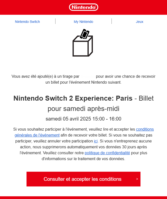 Sorciermalgach's tweet photo. On croise fort les doigts pour aller tester en famille la #NintendoSwitch2 au Grand Palais 🤲 https://t.co/pZPJ4XiYD4