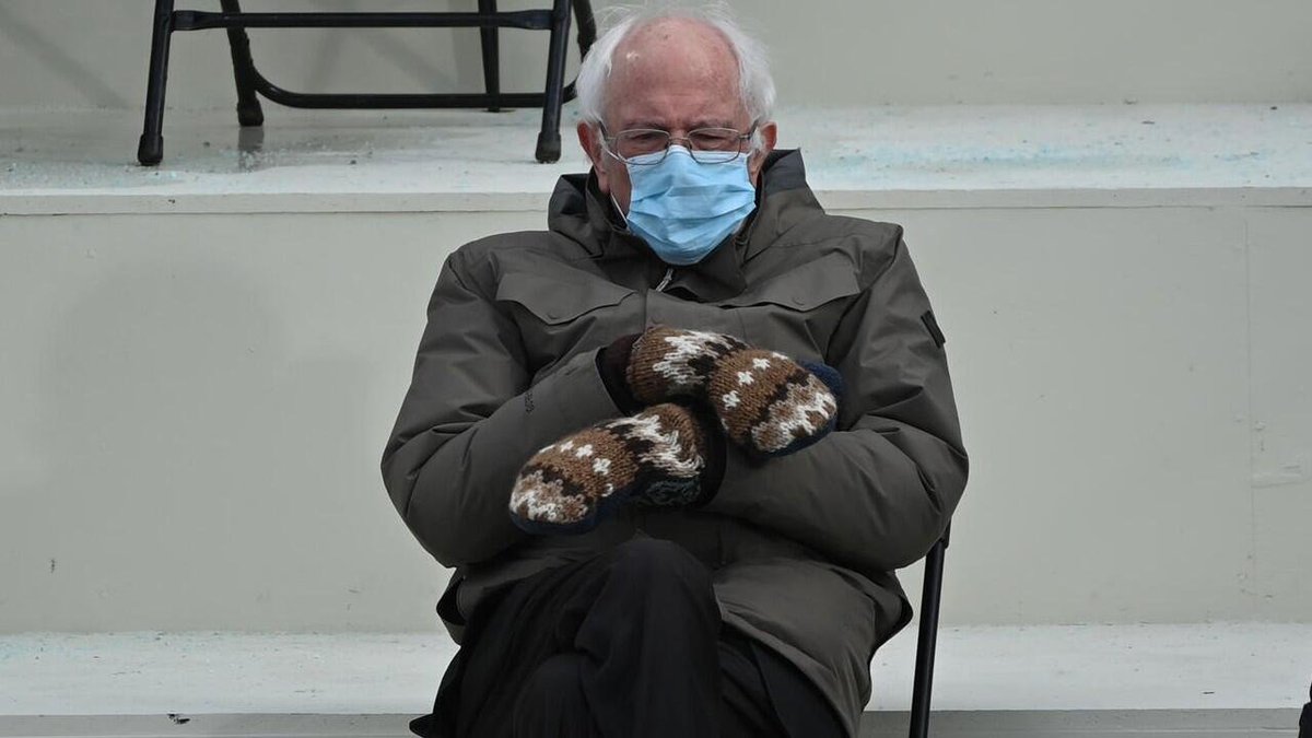 <a href="/kylegriffin1/">Kyle Griffin</a> @MSNBC Bernie says Trump is a wimp!