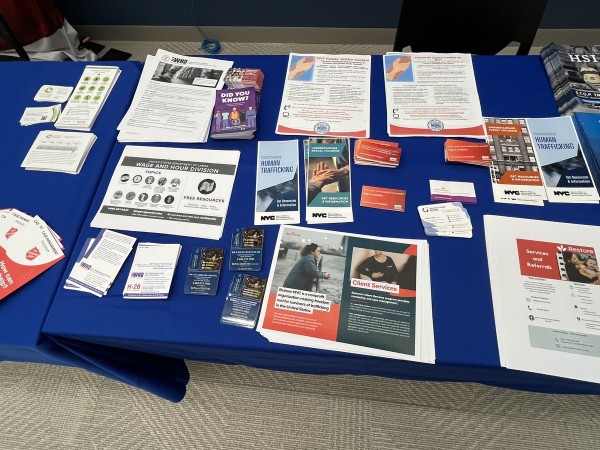 HSINewYork's tweet photo. Earlier this week, HSI New York hosted a Human Trafficking Summit at our office, bringing together over 20 NGOs and partner agencies. This collaboration strengthens our shared mission to protect victims, dismantle trafficking networks, and bring traffickers to justice. https://t.co/9YhfTGV8Gb