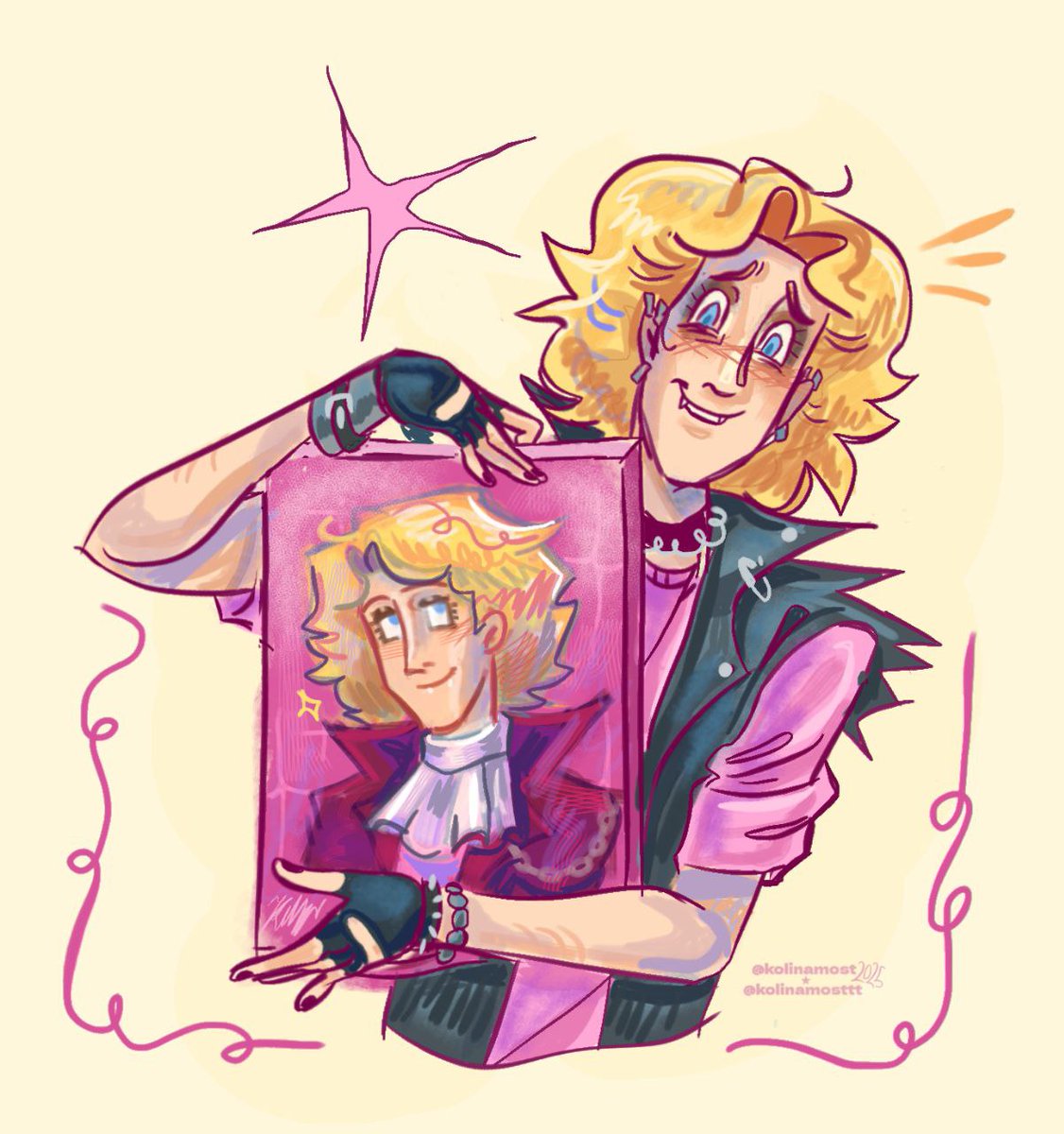 kolinamost's tweet photo. From AU that my friend and I came up with! Based on official sketches.
🦇🦇🦇🦇🎀🦇🎀
That gurl can't even see himself in the mirror like
#metalfamily #металфемели #ChesGlam #glam #ches #chive #metalfamilyglam https://t.co/zaXMtI2HsJ