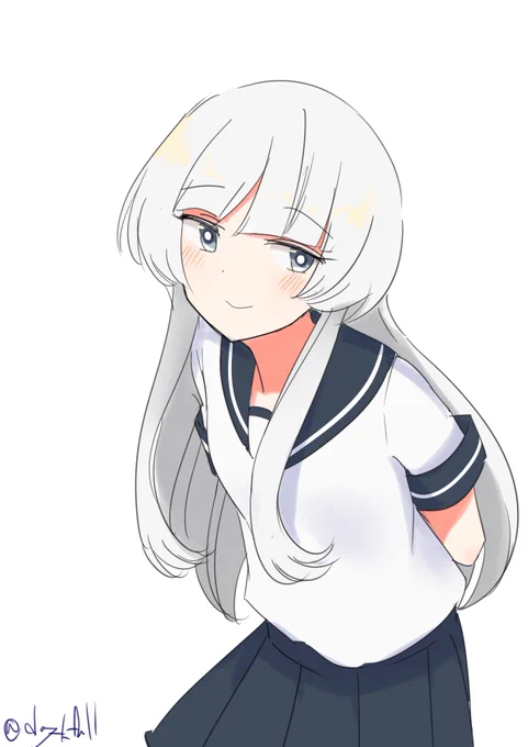 白雲#艦これ版深夜の真剣お絵描き60分一本勝負 #艦これ版真剣お絵描き60分一本勝負_20250117 