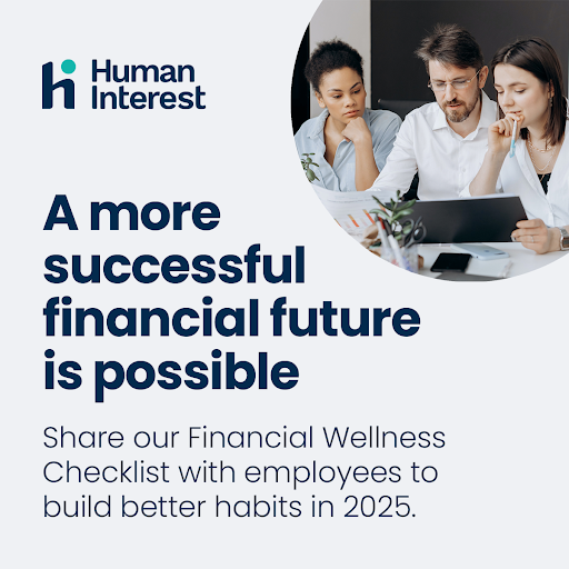 Did you know that it's Financial Wellness Month? To help you and your employees be financially successful, we’re sharing resources all month to kickstart their financial future. Check out this checklist of small, consistent actions to take in the new year: bit.ly/3DZd5pZ