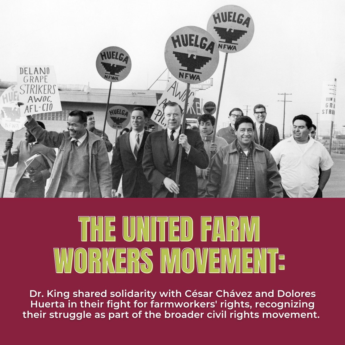 Dr. King’s dream was for ALL communities to thrive, and Latinos played a key role in the Civil Rights Movement. Let’s celebrate our shared history of resilience and unity.