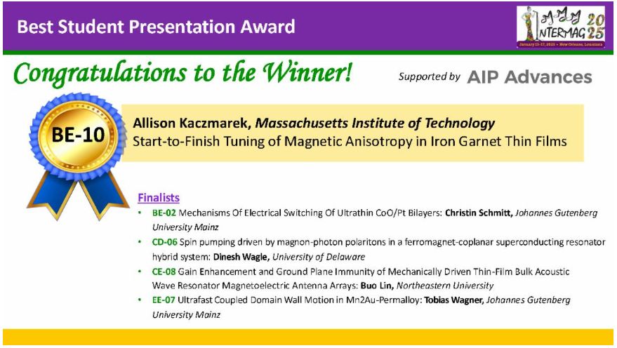 Joint MMM-Intermag Conf tweet media