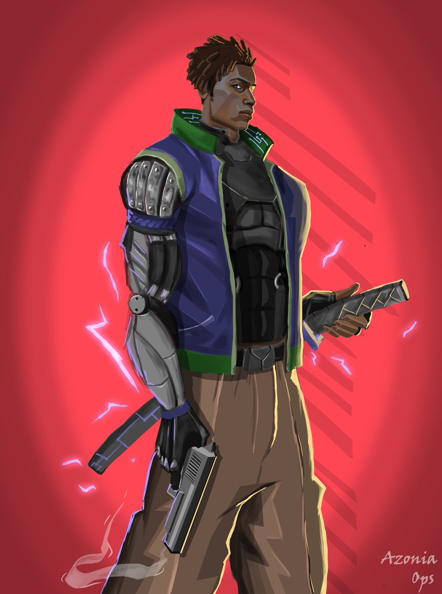StephenAraga's tweet photo. A Character concept art I made #2dillustration #Characterart #2d #CLIPSTUDIOPAINT https://t.co/E90txZYEdJ