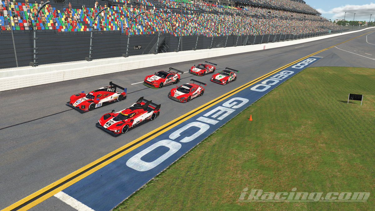 HWR2020's tweet photo. Six teams are set to toe the start line for HWR over this weekend in the @iRacing  Daytona 24.

The Ferrari 499p, Dallara P217, Ford Mustang, Mclaren 720s, Ferrari 296 and Mercedes AMG will all be helping our drivers in their quest for victory!

#Simracing  #IMSA  #iracing https://t.co/LzdUNrsyLa