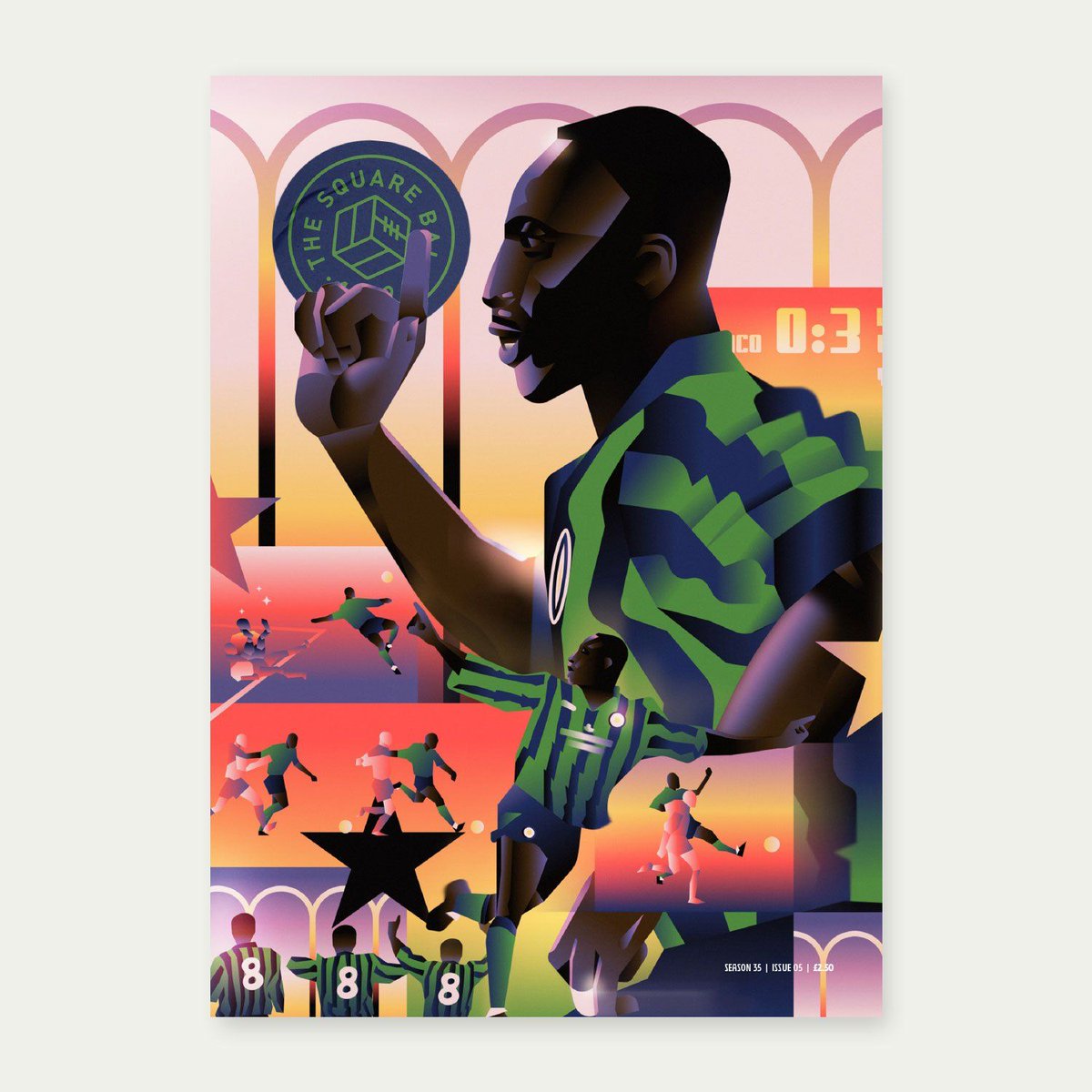 The Square Ball, Season 35, Issue 5
_
A celebration of one of the most spectacular strikers in #LUFC history, Tony Yeboah, thirty years on from his arrival at Elland United in January 1995 
_
Get it at Elland Road on Sunday or online now! 
_
thesquareball.net/shop/2024-25-i…