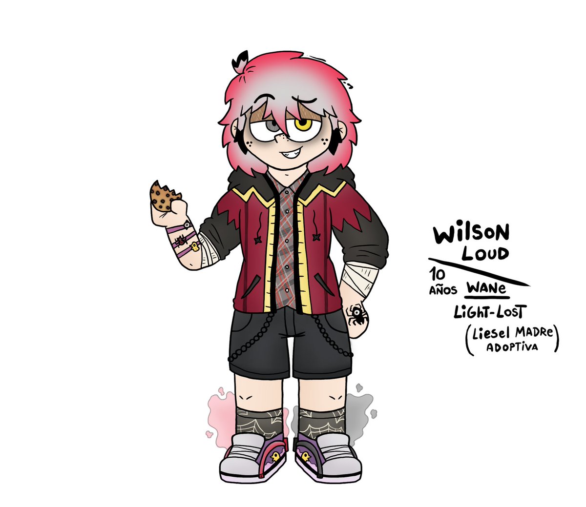 CorbatasDraws's tweet photo. @Exdvvv COMMISION!
Wilson Loud
Travieso y bromista, hijo de tres madres, fue criado y aprendió su humor de su tía Liesel. Usa magia para explosiones, humo y desaparecer.
#Sinkids #Sin_Kids #WilsonLoud #Wilson_Loud #waneloud #Lightloud #Lostloud #3rdgeneration #Character #OC #tlh https://t.co/sJr6aVPBFz