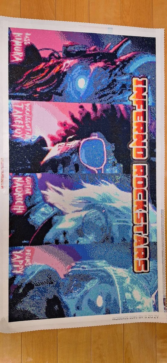 INFERNO69STARS's tweet photo. Thank you for making some amazing beaded fan art!
素晴らしいビーズのファンアートを作ってくれました。ありがとう！
@chanchizu_____ https://t.co/l8Wg8u1f0Y